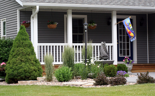 cottage entrance