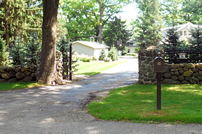 cottage entrance