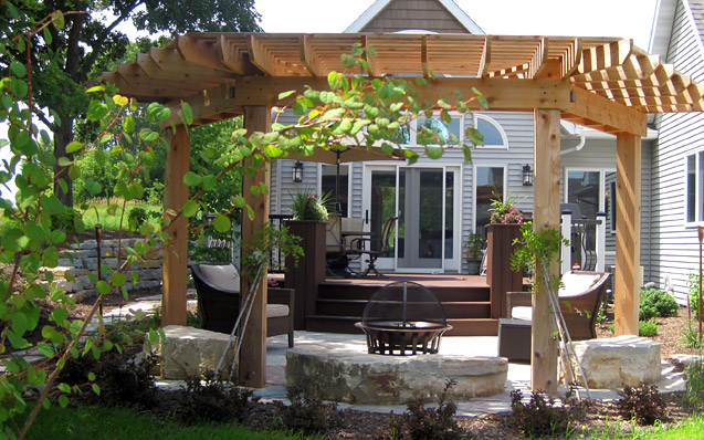 Backyard Pergola Patio